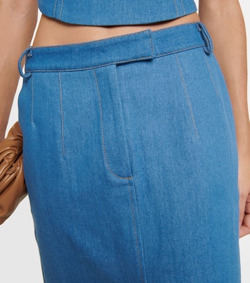 Gonna lunga Colia in denim | Aya Muse