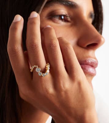 Grand Ensemble Ocean 18kt gold ring with diamonds  | Sophie Bille Brahe