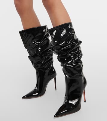 Botines Jahleel 95 de látex | Amina Muaddi
