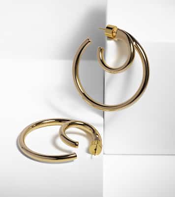 Boucles d'oreilles en or plaqué 10 ct  | Jennifer Fisher
