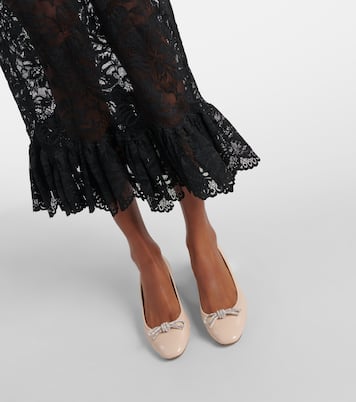 Parisina Crystal 35 leather pumps | Aquazzura