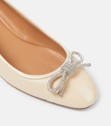 Parisina Crystal 35 leather pumps | Aquazzura