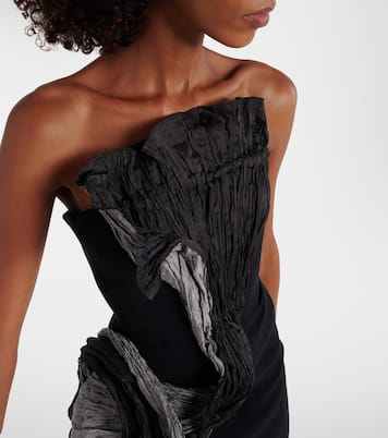Vestido largo Waller con bustier | Maticevski