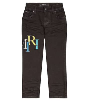 Jean skinny à logo effet vieilli | Amiri Kids