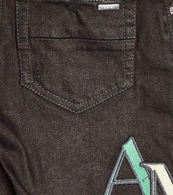 Jean skinny à logo effet vieilli | Amiri Kids