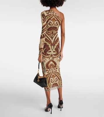 Abito midi asimmetrico con stampa | Etro