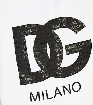 Shorts de jersey de algodón con logo | Dolce&Gabbana Kids