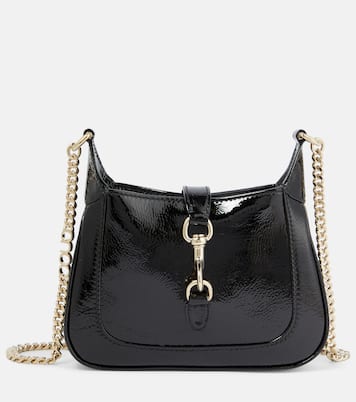 Borsa a tracolla Gucci Jackie Notte Mini in vernice | Gucci