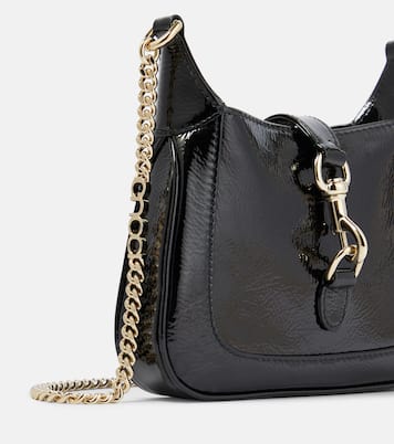Borsa a tracolla Gucci Jackie Notte Mini in vernice | Gucci