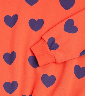 Sudadera Hearts de algodón estampada | Mini Rodini