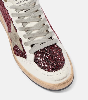 Baskets Ball-Star à paillettes | Golden Goose