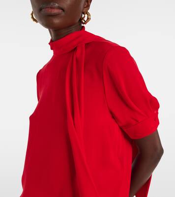 Blusa in georgette di seta | Valentino