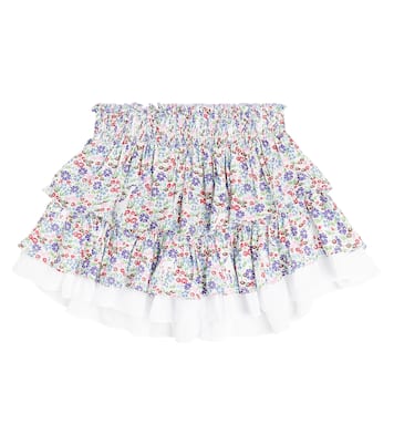 Bedruckter Minirock Ariane | Poupette St Barth Kids