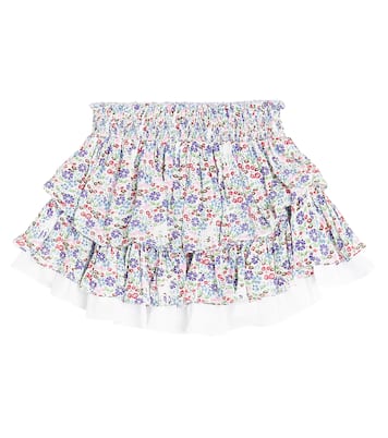 Bedruckter Minirock Ariane | Poupette St Barth Kids