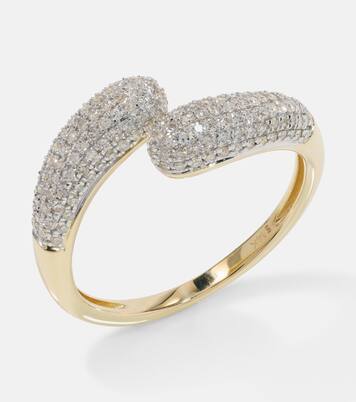 Bague Hug en or 14 ct et diamants | Stone and Strand