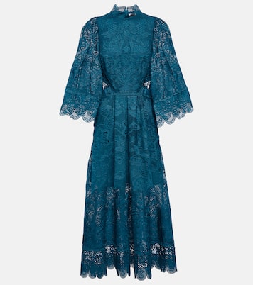 Cutout lace guipure midi dress | Farm Rio