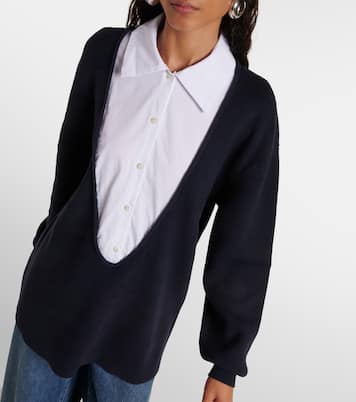 Pullover Coast in cotone e cashmere | Staud