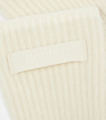 Alpaca and wool-blend gloves | Jacquemus