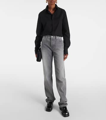 High-rise straight jeans | Re/Done