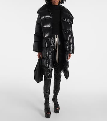 Cappotto con pannelli in piuma | Rick Owens
