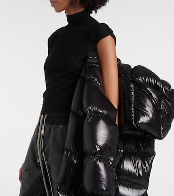 Cappotto con pannelli in piuma | Rick Owens