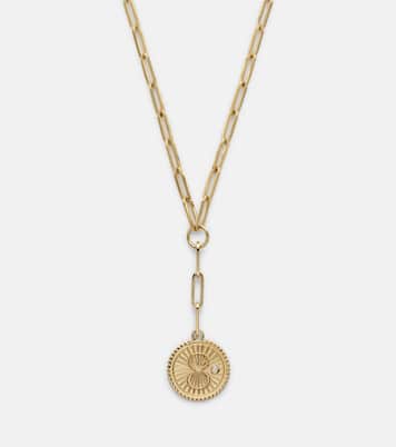 Collier Karma Clip en or 18 ct et diamants | FoundRae