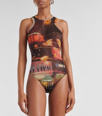 Printed jersey bodysuit | Jean Paul Gaultier