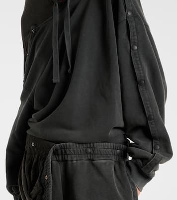 Oversize-Hoodie Snap aus Baumwoll-Jersey | Y/Project