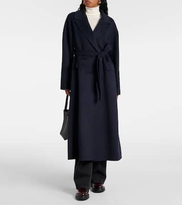 Abrigo envolvente Malika de lana virgen | 'S Max Mara