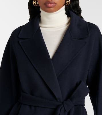 Abrigo envolvente Malika de lana virgen | 'S Max Mara