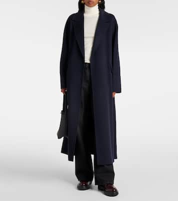 Abrigo envolvente Malika de lana virgen | 'S Max Mara