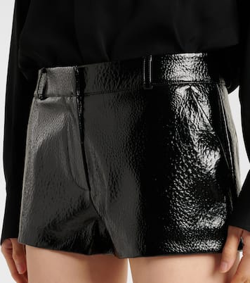 Kate faux leather shorts | The Frankie Shop