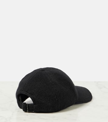 Cappello da baseball in cashmere | Saint Laurent