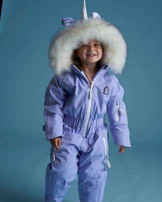 Sparkle The Unicorn snowsuit | Roarsome