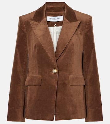 Blazer Reagan aus Cord | Veronica Beard