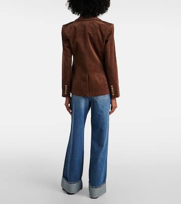 Blazer Reagan aus Cord | Veronica Beard