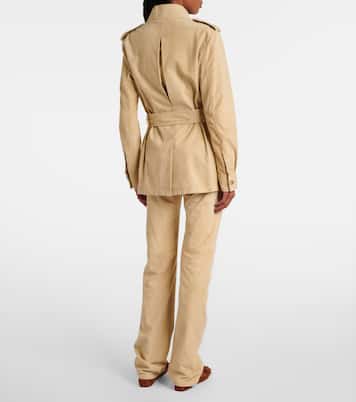 Feldjacke Gabbie aus Veloursleder | Ralph Lauren Collection