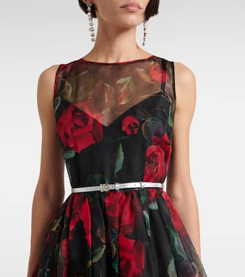 Cintura DG 10mm in pelle metallizzata | Dolce&Gabbana