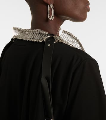 Harness mit Lederimitat | Noir Kei Ninomiya