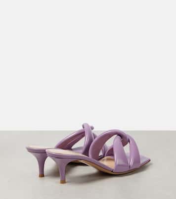 Amour 55 페이턴트 레더 뮬 | Gianvito Rossi