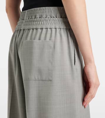 Cropped wool culottes | Loewe