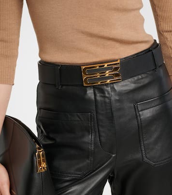 Ceinture Jumbo Frame en cuir | Victoria Beckham