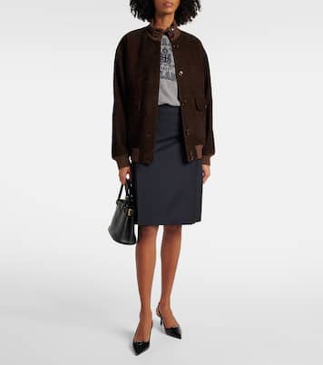 Giacca in suede | Prada
