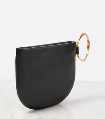 Clutch Geo in pelle | The Row