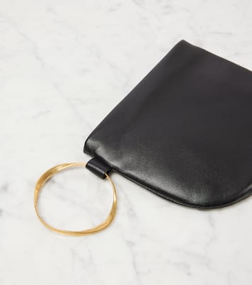 Clutch Geo in pelle | The Row