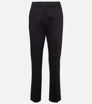 Pantaloni flared Okra in cotone | Max Mara