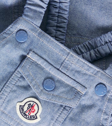 Bebé - peto de chambray de algodón | Moncler Enfant