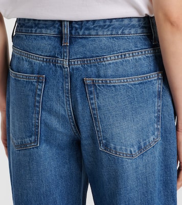 Jeans a gamba larga e vita alta Eglitta | The Row