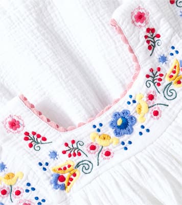 Abito Daya in garza di cotone | Louise Misha