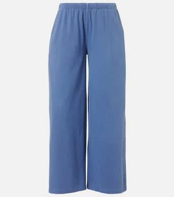 Ukira mid-rise cotton wide-leg pants | The Row